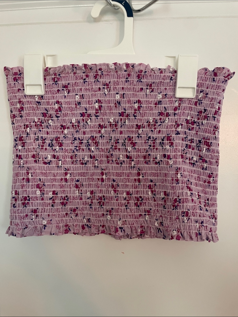 Post Surgical Binder - Lavender Smocked Floral